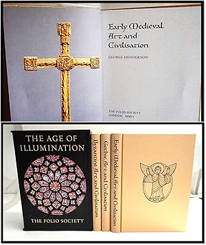 Bild des Verkufers fr The Age of Illumination; 3 Volume Set Complete. Byzantine Art and Civilization: Early Medieval Art and Civilization: Gothic Art and Civilization zum Verkauf von Blind-Horse-Books (ABAA- FABA)