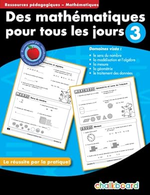 Seller image for Des Mathematiques Pour Tous Les Jours 3 -Language: French for sale by GreatBookPrices