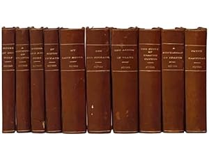 Image du vendeur pour Stanley J. Weyman 10-Volume Partial Set: The House of the Wolf: A Romance; From the Memoirs of Minister of France; Under the Red Robe; In King's Byways: Short Stories; A Gentleman of France: Being the Memoirs of Gaston de Bonne Sieur de Marsac; Count Hannibal: A Romance of the Court of France; My Lady Rotha: A Romance; The Red Cockade; The Abbess of Vlaye; The Story of Francis Cludde mis en vente par Yesterday's Muse, ABAA, ILAB, IOBA