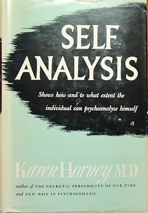 Seller image for Self Analysis for sale by Basket Case Books