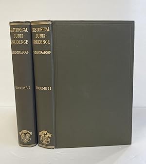 OUTLINES OF HISTORICAL JURISPRUDENCE [Two volumes]