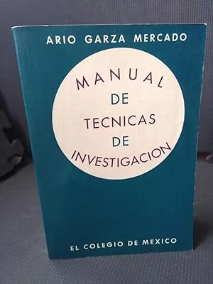 Imagen del vendedor de Manual de tcnicas de investigacin para estudiantes de ciencias sociales y humanidades (Spanish Edition) a la venta por Second chances