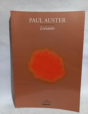 Image du vendeur pour Leviatn mis en vente par Libros de Ultramar Alicante