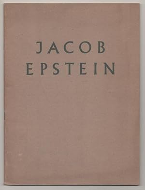 Bild des Verkufers fr Epstein: Book of Illustrations zum Verkauf von Jeff Hirsch Books, ABAA