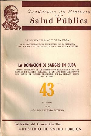 La Donacion De Sangre en Cuba