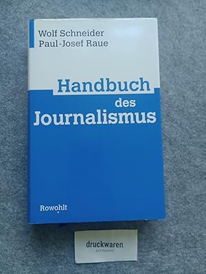 Bild des Verkufers fr Handbuch des Journalismus. zum Verkauf von Druckwaren Antiquariat