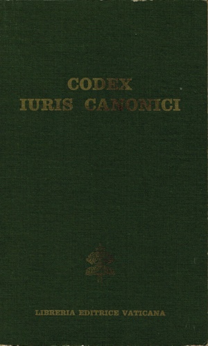 Bild des Verkufers fr Codex iuris canonici. Auctoritate Ioannis Pauli PP.II promulgatus. zum Verkauf von FIRENZELIBRI SRL