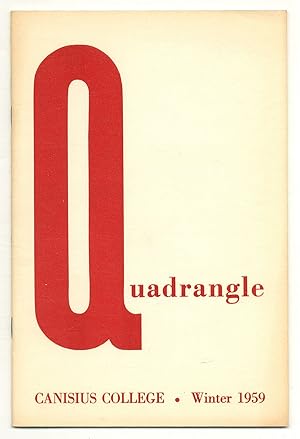 Immagine del venditore per Quadrangle - Winter 1959 venduto da Between the Covers-Rare Books, Inc. ABAA