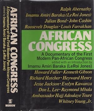 Bild des Verkufers fr African Congress A Documentary of the First Modern Pan-African Congress zum Verkauf von Americana Books, ABAA