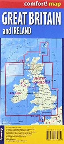 Bild des Verkufers fr comfort! map Great Britain and Ireland zum Verkauf von WeBuyBooks