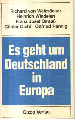 Seller image for Es geht um Deutschland in Europa. for sale by Leonardu