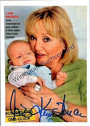 Bild des Verkufers fr Original Autogramm Doris Kunstmann /// Autograph signiert signed signee zum Verkauf von Antiquariat im Kaiserviertel | Wimbauer Buchversand