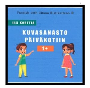 Kartochki dlja podgotovki k detskomu sadu. 145 kartochek s finskimi, russkimi i ukrainskimi slovami