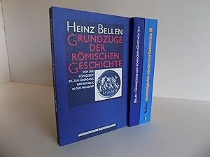 Bild des Verkufers fr Grundzge der rmischen Geschichte. Erster Teil: Von der Knigszeit bis zum bergang der Republik in den Prinzipat. Zweiter Teil: Die Kaiserzeit von Augustus bis Diocletian. Dritter Teil: Die Sptantike von Constantin bis Justinian. Zusammen 3 Bnde. zum Verkauf von Antiquariat Rolf Bulang