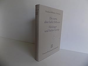 Bild des Verkufers fr Die zarte, aber helle Differenz. Heidegger und Stefan George. zum Verkauf von Antiquariat Rolf Bulang