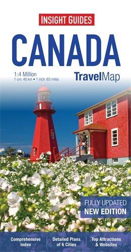 Bild des Verkufers fr Insight Guides Travel Map Canada (Insight Travel Maps) zum Verkauf von WeBuyBooks