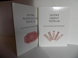 Seller image for Antike Anatolische Teppiche aus sterreichischem Besitz. Antic Anatalolian Carpets from Austrian Collections. Mit zahlreichen Textabbildungen und 60 Farbtafeln. Sowie: Antike Orient-Teppiche aus sterreichischem Besitz. Antic Oriental Carpets from Austrian Collections. Mit zahlreichen Textabbildungen und 131 Farbtafeln. Zusammen 2 Bnde. for sale by Antiquariat Rolf Bulang