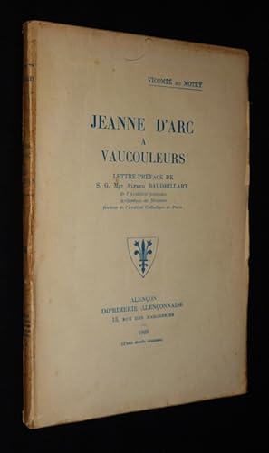 Seller image for Jeanne d'Arc  Vaucouleurs for sale by Abraxas-libris