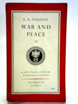 Seller image for War and Peace II for sale by World of Rare Books