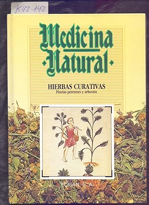 Imagen del vendedor de HIERBAS CURATIVAS, PLANTAS PERENNES Y ARBUSTOS (MEDICINA NATURAL) a la venta por Libreria 7 Soles