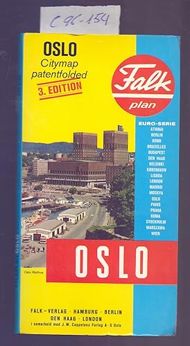 Bild des Verkufers fr OSLO - CITYMAP PATENTFOLDED - 3 EDITION - OSLO zum Verkauf von Libreria 7 Soles