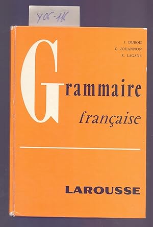 Seller image for GRAMMAIRE FRANCAISE for sale by Libreria 7 Soles