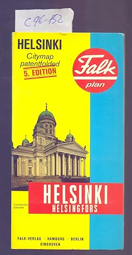 Bild des Verkufers fr HELSINKI - CITYMAP PATENTFOLDED - 5 EDITION - HELSINKI, HELSINGFORS zum Verkauf von Libreria 7 Soles