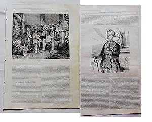 SEMANARIO PINTORESCO ESPAÑOL Nº 17 1852: Ramón García de León y Pizarro retrato, Diario del abuelo