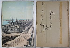 Seller image for Antigua Postal - Postcard : BARCELONA, PUERTO. Lit Pujadas n 35 for sale by LIBRERA MAESTRO GOZALBO