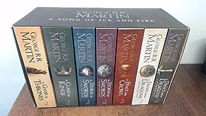 Seller image for A Song of Ice and Fire, 7 Volumes: The box-set collection for the bestselling classic epic fantasy series behind the award-winning HBO and Sky TV show and phenomenon GAME OF THRONES for sale by BoundlessBookstore