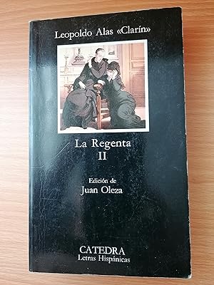 Image du vendeur pour La Regenta, II: 2 (Letras Hispnicas) mis en vente par Libros Ramban