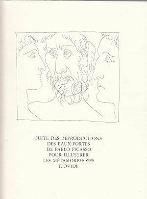 Image du vendeur pour LES METAMORPHOSES. Eaux-fortes originales de Picasso. mis en vente par Jacques AUDEBERT