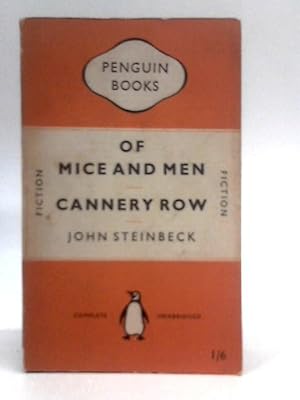 Bild des Verkäufers für Of Mice And Men And Cannery Row zum Verkauf von World of Rare Books