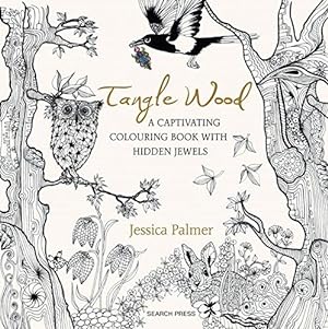 Bild des Verkufers fr Tangle Wood: A captivating colouring book with hidden jewels zum Verkauf von WeBuyBooks