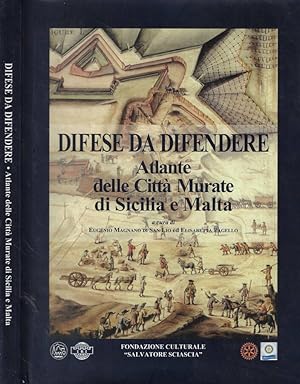 Bild des Verkufers fr Difese da difendere Atlante delle Citt Murate di Sicilia e Malta zum Verkauf von Biblioteca di Babele