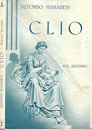 Imagen del vendedor de Clio Vol. secondo a la venta por Biblioteca di Babele