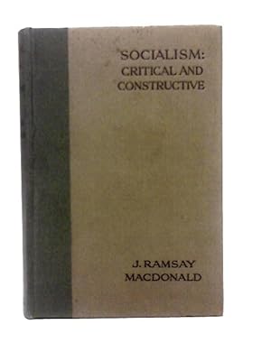 Seller image for Socialism: Critical and Constructive for sale by World of Rare Books