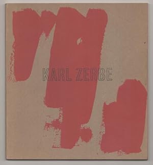 Seller image for Karl Zerbe for sale by Jeff Hirsch Books, ABAA