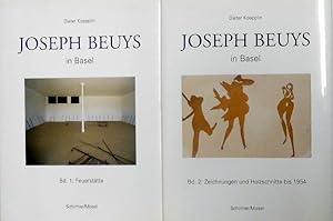 Bild des Verkufers fr Joseph Beuys in Basel. Band 1: Feuersttte [und] Band 2: Zeichnungen und Holzschnitte bis 1945. zum Verkauf von Antiquariat Querido - Frank Hermann