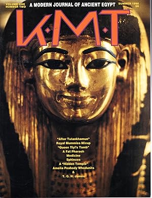 Bild des Verkufers fr KMT Magazine: A Modern Journal of Ancient Egypt Volume 1 Number Two (2); Summer, 1990 zum Verkauf von Dorley House Books, Inc.