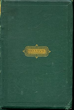 Seller image for The Poetical Writings of Fitz-Greene Halleck with Extracts from Those of Joseph Rodman Drake for sale by Librairie Le Nord