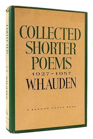 Imagen del vendedor de COLLECTED SHORTER POEMS, 1927-1957 a la venta por Rare Book Cellar