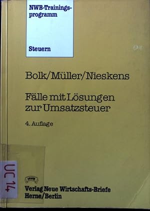 Seller image for Flle mit Lsungen zur Umsatzsteuer. NWB-Trainingsprogramm Steuern for sale by books4less (Versandantiquariat Petra Gros GmbH & Co. KG)