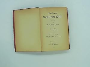 Immagine del venditore per Shakespeares dramatische Werke. Fnfter Band: Julius Csar - Was ihr wollt - Der Sturm. venduto da Das Buchregal GmbH