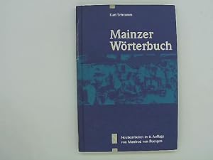 Bild des Verkufers fr Mainzer Wrterbuch zum Verkauf von Das Buchregal GmbH