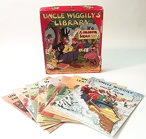 Uncle Wiggily's Library: 8 Colorful Books in This Box