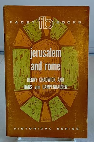 Imagen del vendedor de Jerusalem and Rome The Problem of Authority in the Early Church a la venta por S. Howlett-West Books (Member ABAA)