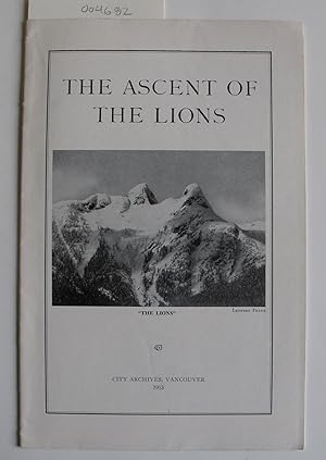 The Ascent of The Lions | 5th September and Subsequent Days, 1903