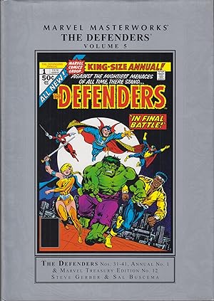 Immagine del venditore per Marvel Masterworks: The Defenders, Volume 5 (Marvel Masterworks: The Defenders) venduto da Adventures Underground