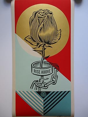 Obey Rise Above Geometric (Signed by artist Shepard Fairey)